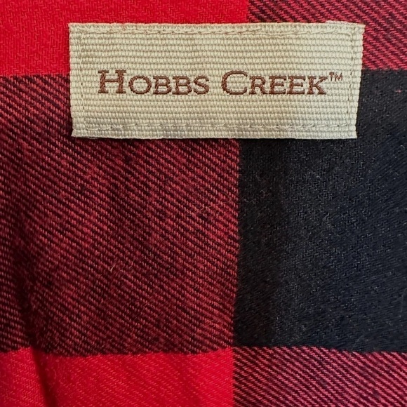 • Hobbs Creek • Plaid Flannel Long-Sleeve Shirt - Picture 3 of 6